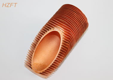 Integrated Copper / Copper Nickel Heat Exchanger Fin Tube with High Thermal Conductivity